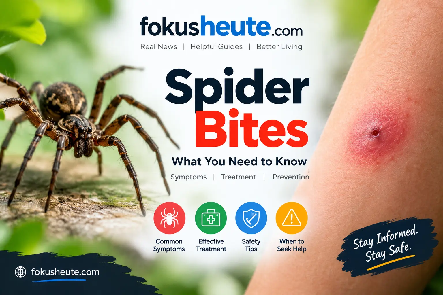 spider bites